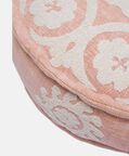 Hackney Handloom Chenille Thread Pouf 60x20 Cm