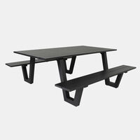 Lakeside Aluminum Bench Table