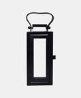 Leatherette Handle Metal Lantern