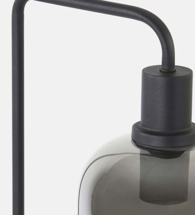 Light and Living Lekar Iron Glass Table Lamp, Packshot View