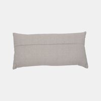 Camila Embroidered Linen Throw Pillow 35x70 Cm