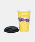 Rosanna Pellegrini Wow Printed Travel Mug, Packshot View
