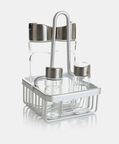 Oil Vinegar Salt Pepper Holder