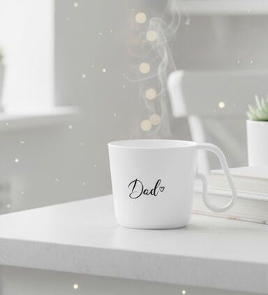 Koziol Geschenk Maxx Plastic Dad-printed Mug, Packshot View