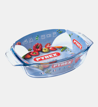 Irresistible Glass Oval Roaster 30x21 Cm