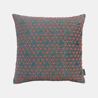 Home Deco and More Twinkle Embroidered Velvet Cushion, Packshot View