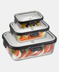 Gefu Milo Food Storage 3-piece Container Set, Packshot View