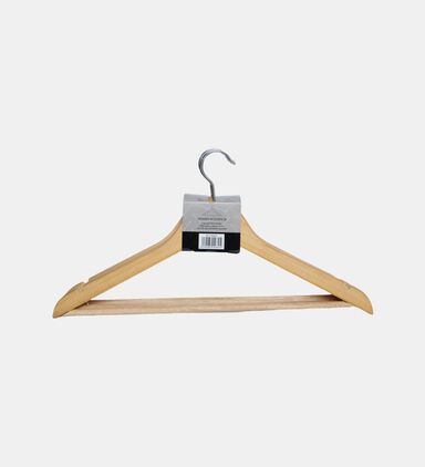 Home Deco and More Classic Wooden Clothes Hanger, Packshot View