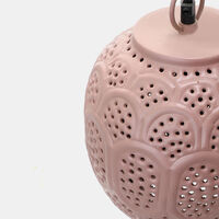 Home Deco and More Arabesque Metal Pendant Lamp, Packshot View