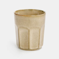 Home Deco and More Earthy-toned Long Structured Mug, Brown, Packshot View
