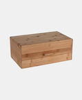 Wooden Rectangular Bread Bin