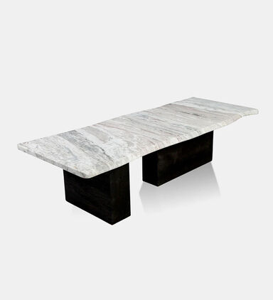 Home Deco and More Fantasy Marble Top Coffee Table, Packshot View