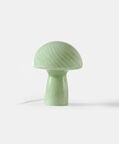 Cozy Glass Mushroom-shaped Table Lamp, Green, 18.5-cm, Packshot View