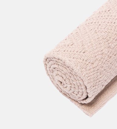 Home Deco and More Mahira Cotton Kitchen Rug, Grey, 70x140-cm, Packshot View