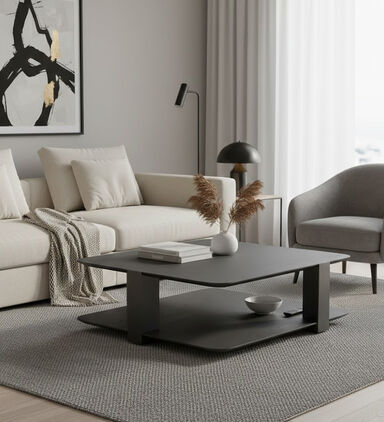 Home Deco and More Mora El Veneer Table Coffee, Packshot View