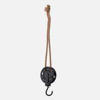 Industrial Metal Pulley Decoration