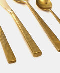 The Fuse Hammered 24-piece Cutlery Set