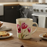 Home Deco and More Flowerfield Flroal Mug, Tulip, Packshot View