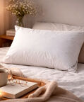 Home Deco and More Cotton Feather Duck Pillow 760-gr, Packshot View