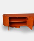 Home Deco and More Tokyo Tv Iron Unit, Orange, 220x50x51-cm, Packshot View