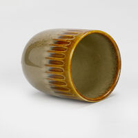 Home Deco and More Ceramic Glaze Layers Mug, Brown, Packshot View