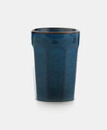 Home Deco and More Earthy-toned Long Mug, Cyan, Packshot View