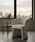 Home Deco and More Rho Round Base Dinning Chair, Packshot View