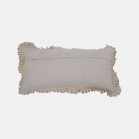 Frill Embellished Cushion 35x70 Cm
