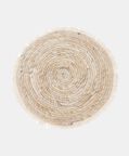 Cattail Leaf Textured Round Placemat