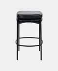 Home Deco and More Griffin Plywood Bar Stool, Black, Packshot View