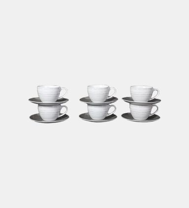 Grafik Porcelain Coffee 6-piece Set