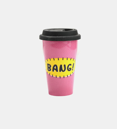 Rosanna Pellegrini Bang Porcelain Travel Mug, Packshot View