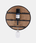 Round Wood Wine Rack