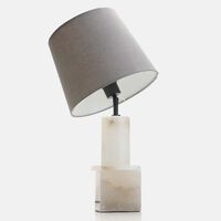 Home Deco and More Marmor Shade Marble Table Lamp, Packshot View