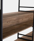 Home Deco and More Judy Iron Pine Bookcase, Packshot View