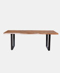 Home Deco and More Edge Wood Dinning Table, Packshot View