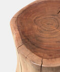 Home Deco and More Tefon Acacia Wood Side Table, Packshot View