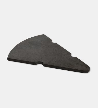 Marble and Beyond Cheese-shaped Porcelain Serving Board, Packshot View