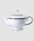 Gold-rimmed Porcelain Tea Pot