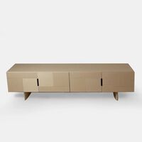 Home Deco and More Osaka Oak Tv Unit, Natural, 220x50x55-cm, Packshot View