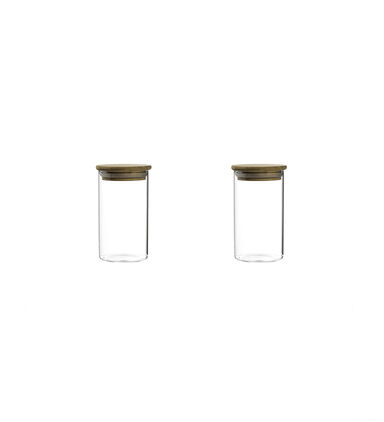 Borosilicate Glass Jar Set
