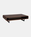 Home Deco and More Mount Rectangular Walnut Coffee Table, Packshot View