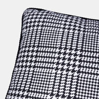 Optical Houndstooth Print Pillow