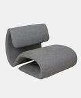 Dan Form Dubna Boucle Fabric Lounge Chair, Taupe, Packshot View