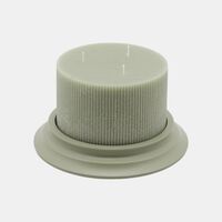 Dorica Wide Base Short Candle