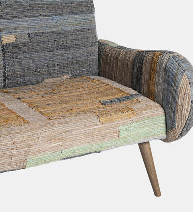 Home Deco and More Cobos Loveseat Rug Sofa, Multicolor, Packshot View