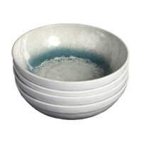 Misty Melamine Salad Bowl 4-piece Set