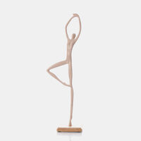 Mango Wood Dance-on-base Statue