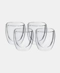 Double Wall Coffee Cup 4-piece Set