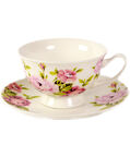 Flowerfield Porcelain Tea Cup Set